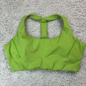 Earthletica Bra Womens Large Sports Training Fitness Gym Top Basic Apparel Lux